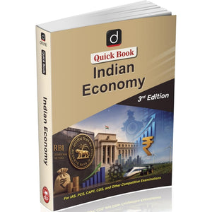 DRISHTI IAS Quick Book Indian Economy, 3rd Edition, English Medium, For UPSC Civil Services, IAS, State PCS, CAPF, CDS & Other Competitive Examinations – English Medium