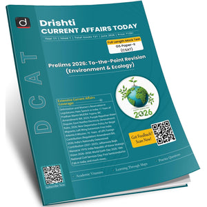 DRISHTI IAS Current Affairs Today June 2026, Environment & Ecology, English Medium, Prelims 2026 To-The-Point Revision, GS Paper-II (CSAT) Full-Length Mock Test, UPSC Civil Services Exam Preparation Magazine