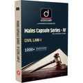 DRISHTI IAS Judiciary Mains Capsule Series - IV: Civil Law-I, English Medium, 1000+ Questions with Detailed Explanations for Judiciary Exams Thumbnail