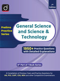 DRISHTI IAS Prelims Practice Series-VI General Science and Science & Technology, 7th Edition, English Medium, 1950+ Practice Questions with Detailed PCS, CAPF, CDS, NDA & Other Competitive Exams – English Medium Thumbnail