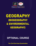 DRISHTI IAS Geography Optional Course, Biogeography & Environmental Geography, Class Notes, English Medium – English Medium Thumbnail