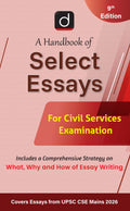 DRISHTI IAS A Handbook of Select Essays for Civil Services Examination, 9th Edition, English Medium – English Medium Thumbnail