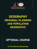 DRISHTI IAS Geography Optional Course, Regional Planning and Population Geography, Class Notes, English Medium – English Medium Thumbnail