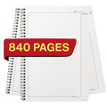 DRISHTI IAS UPSC Answer Writing Sheets, 280 Pages Per Notebook, Pack of 3, Spiral Notebook, A4 Size, Blank with Pre-Printed Margin for Practice, 70 ... Paper, For State PCS, other Competitive Exams Thumbnail