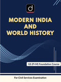 DRISHTI IAS Modern India and World History, Class Notes, English Medium, GS Prelims + Mains Foundation Course, for UPSC Civil Services Examination – English Medium Thumbnail