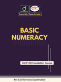 DRISHTI IAS Basic Numeracy Class Notes, English Medium, for UPSC, PCS – English Medium Thumbnail