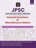 DRISHTI IAS JPSC General Questions of Miscellaneous Nature, IST Edition, English Medium, Jharkhand Public Service Commission Prelims Paper-I Guide, ... Coverage with PYQs and Practice Questions Thumbnail