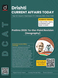Drishti IAS Current Affairs Today February 2026, English Medium, Prelims 2026 To-the-Point Revision Geography, Monthly Magazine Thumbnail