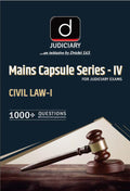 DRISHTI IAS Judiciary Mains Capsule Series - IV: Civil Law-I, English Medium, 1000+ Questions with Detailed Explanations for Judiciary Exams Thumbnail