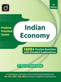 DRISHTI IAS Prelims Practice Series, Indian Economy, 8th Edition, English Medium, 1400+ Practice Questions with Detailed Explanations, PYQs & Practice CAPF, CDS, NDA and Other Competitive Exams – English Medium Thumbnail
