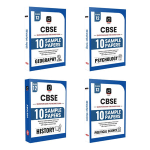 Drishti IAS CBSE Class 12 Sample Paper 2026, Combo Set of 4 Books, English Medium, Geography, History, Political Science & Psychology, Board Exam ... & Sample Papers, With Toppers’ Answer Copy [Paperback] [Nov 26, 2025] Drishti Publications