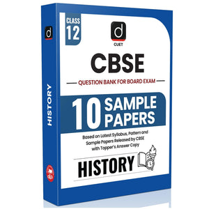 Drishti CBSE Class 12 Sample Paper 2026 Board Exam History, 10 Sample Papers, Question Bank, Latest Syllabus & Pattern, With Topper’s Answer Copy Drishti Publications – English Medium
