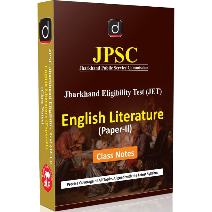 DRISHTI IAS JPSC Jharkhand Eligibility Test (JET) English Literature Paper-II, Class Notes, Complete Study Guide As Per Latest Syllabus – English Medium
