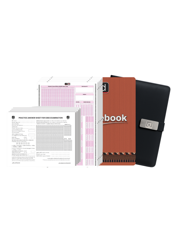 Drishti IAS Stationery Pack (10 Answer Sheets, 1 Notebook, 1 Diary and 100 Omr Sheets)