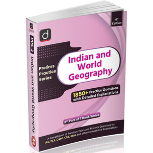 DRISHTI IAS PPS Indian & World Geography, 6th Edition, English Medium, 1850+ Questions – English Medium