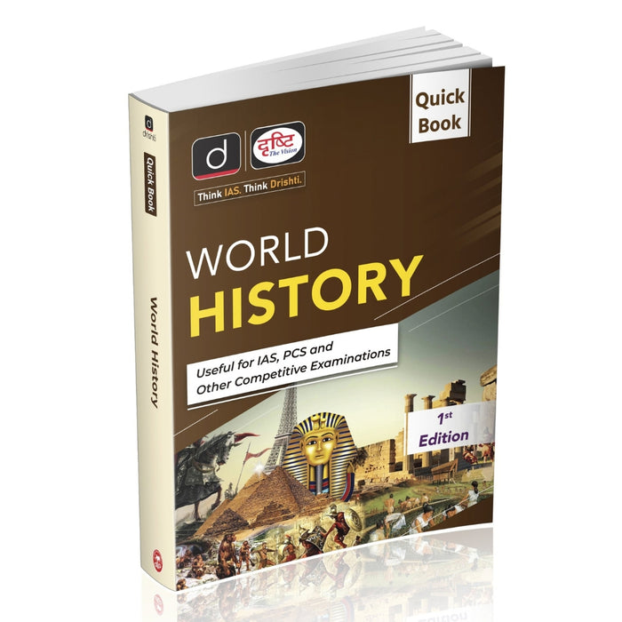 DRISHTI IAS Quick Book World History 1st Edition, for UPSC English