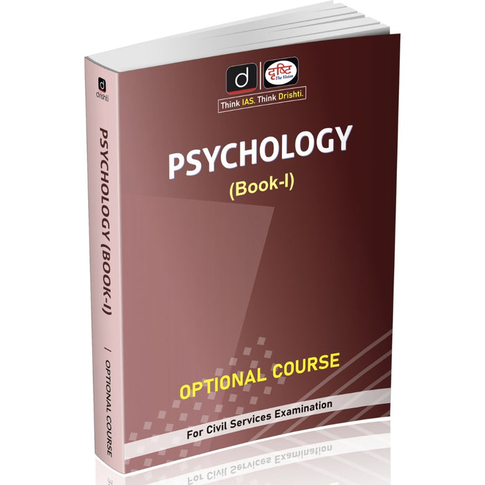 DRISHTI IAS Psychology Optional Course Book-I, Class Notes, English Medium