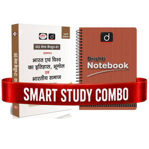 DRISHTI IAS Mains Capsule-01 Paper-I Bharat evam Vishwa ka Itihas, Bhugol evam Bharatiya Samaj with UPSC Answer writing sheet Combo Pack, Hindi Medium, 7th Edition, UPSC CSE Mains – Hindi Medium