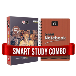 DRISHTI IAS Quick Book Kala Evam Sanskriti with UPSC Answer writing sheet Combo Pack, Hindi Medium, 8th Edition, for UPSC, State PCS & Other Competitive Exams – Hindi Medium